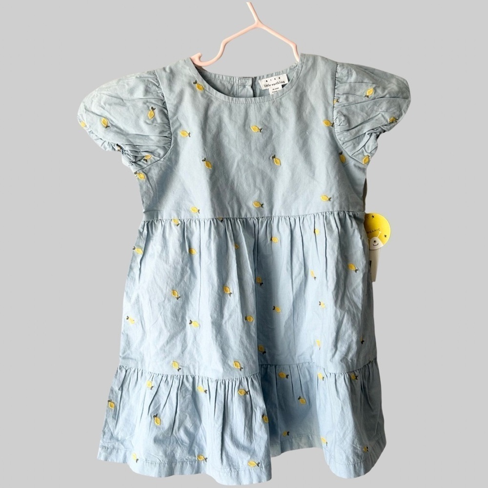 NWT Rise  Little Earthling Ruffles Cotton Dress 18-24month
